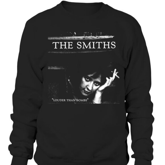 The Smiths Louder Than Bombs Vintage Rock Band Music Sweatshirt 24 - Picture 1 of 5